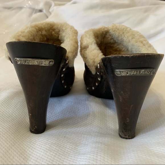 Vintage Michael Kors Heeled Clogs size 9 - Picture 8 of 11